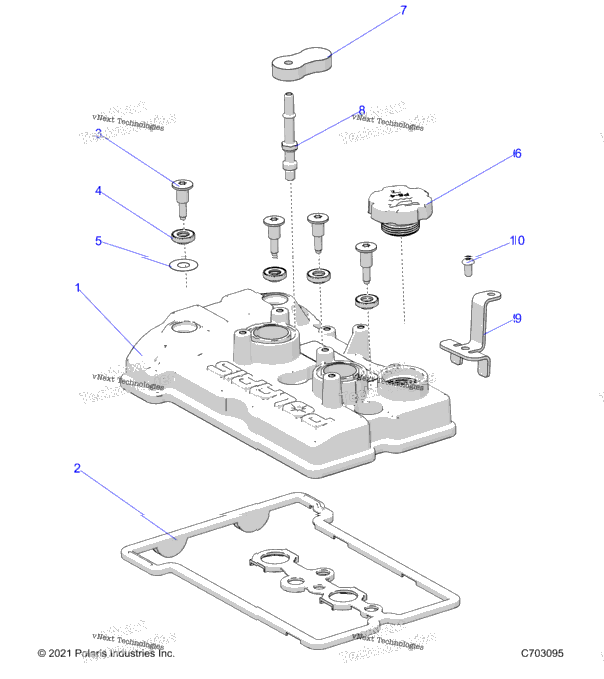 Engine, Valve Cover
