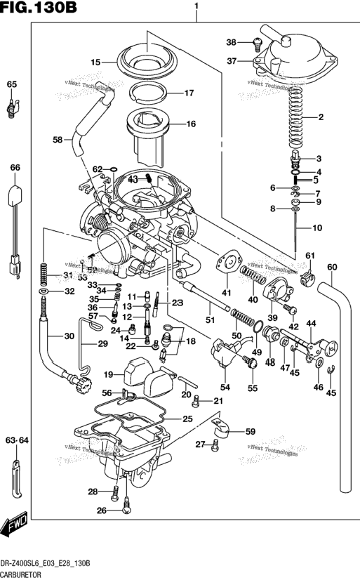 Carburetor (Dr-Z400sl6 E28)