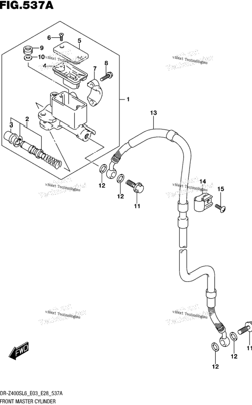 Front Master Cylinder