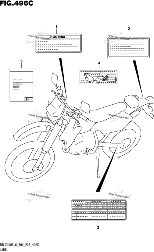 Label (Dr-Z400sl6 E33)