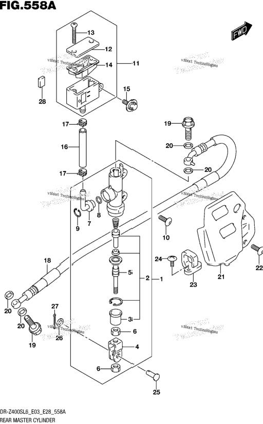 Rear Master Cylinder