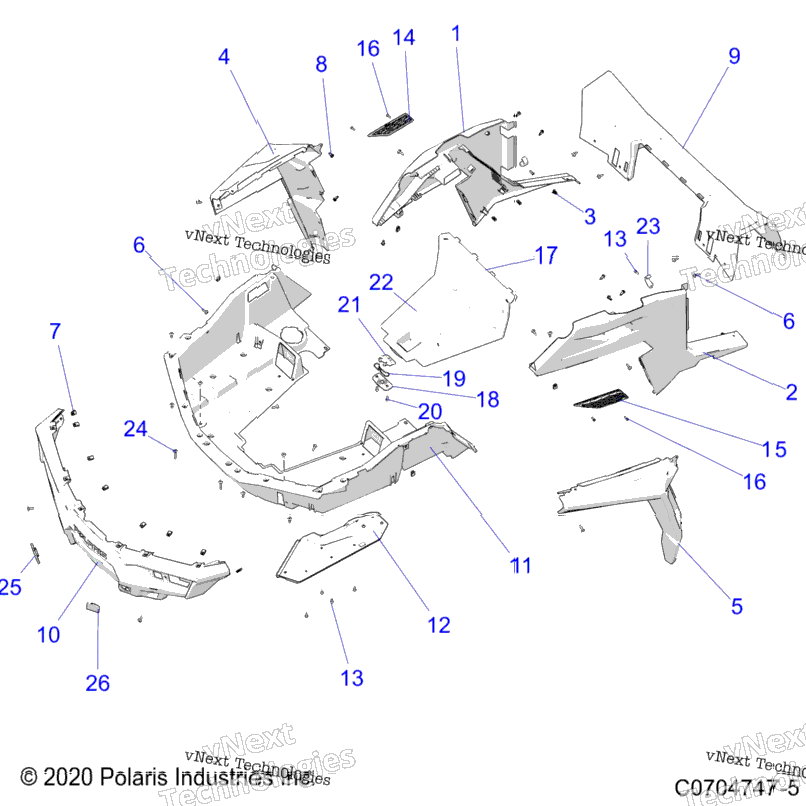 Body, Rear Rack And Fenders Z24ase99f5/Sc5/F5