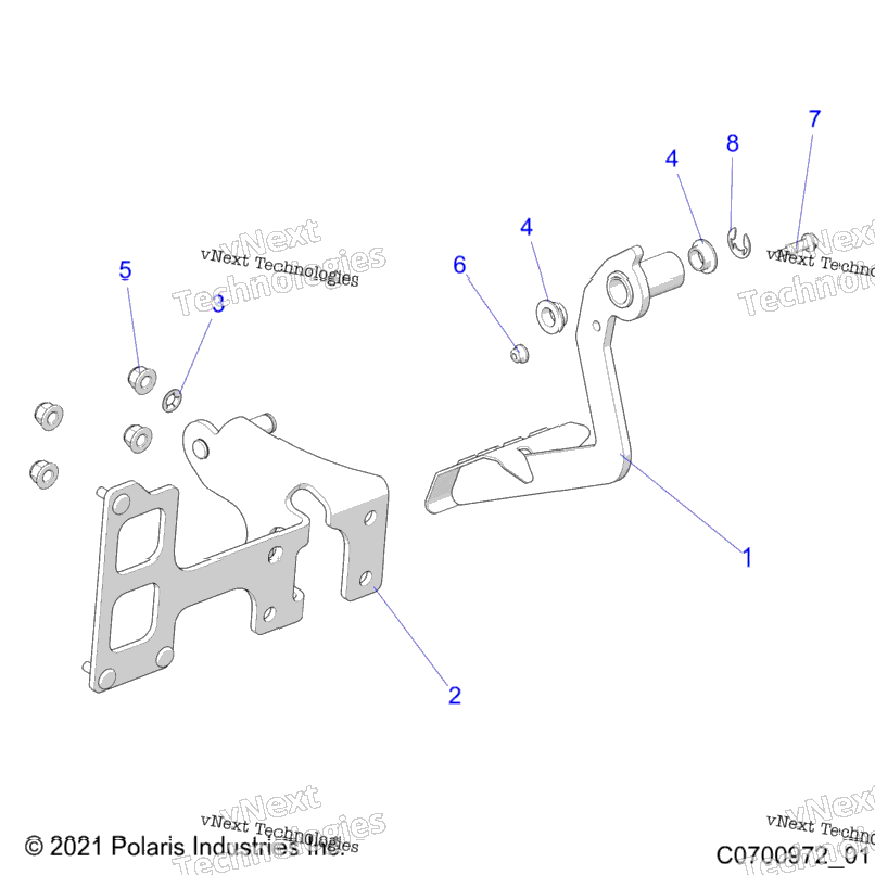 Brakes, Pedal Z24ase99f5/Sc5/F5