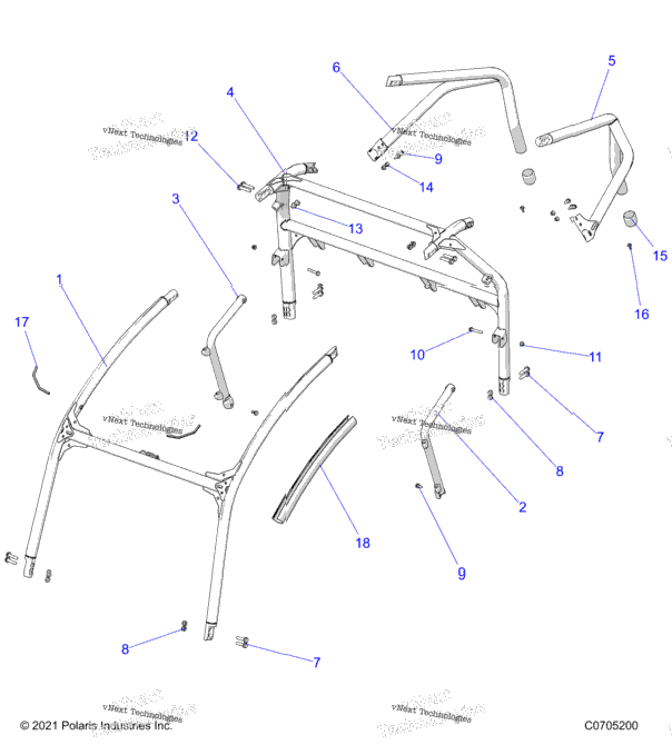 Chassis, Cab Frame Z24ase99f5/Sc5/F5