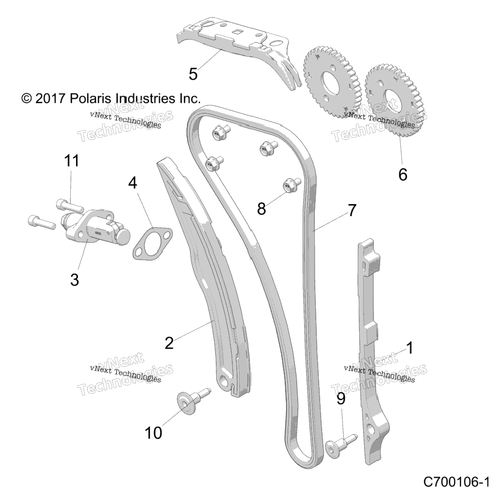 Engine, Cam Chain And Tensioner Z24ase99f5/Sc5/F5