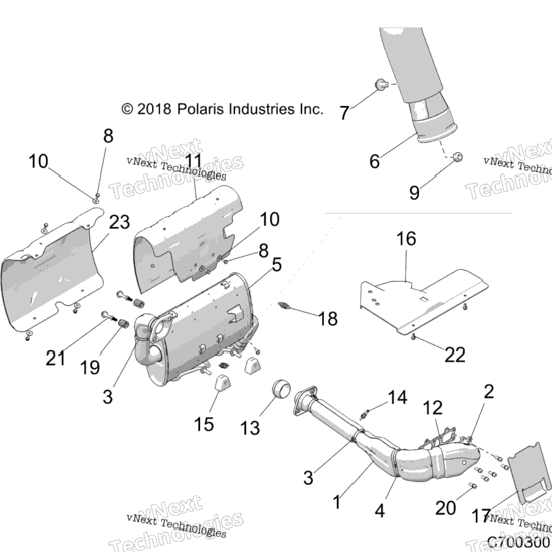 Engine, Exhaust System Z24ase99f5/Sc5/F5