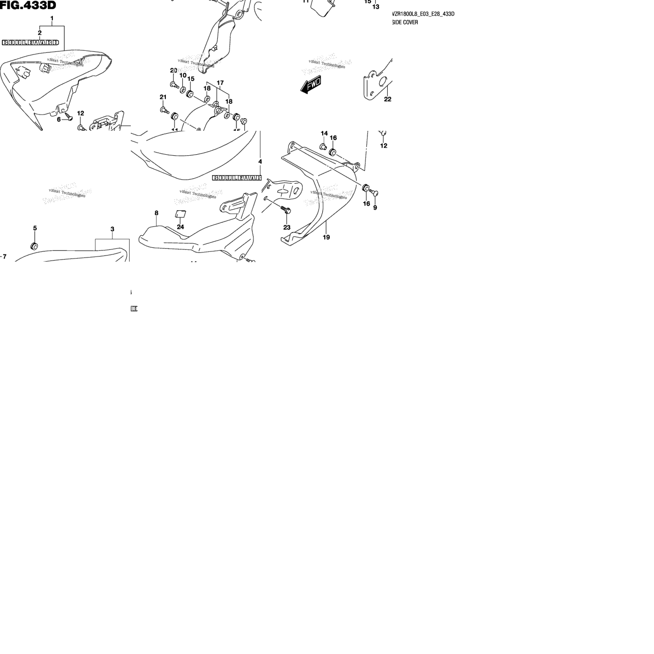 Side Cover (Vzr1800bzl8 E33)