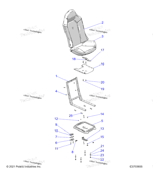 Body, Seat Asm. And Slider Z24ase99f5
