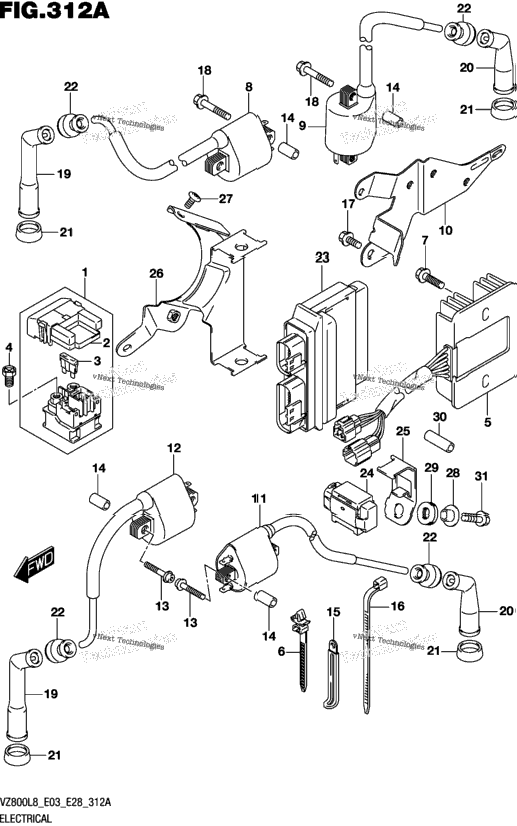 Electrical (Vz800l8 E03)