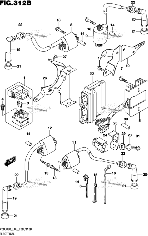 Electrical (Vz800l8 E28)