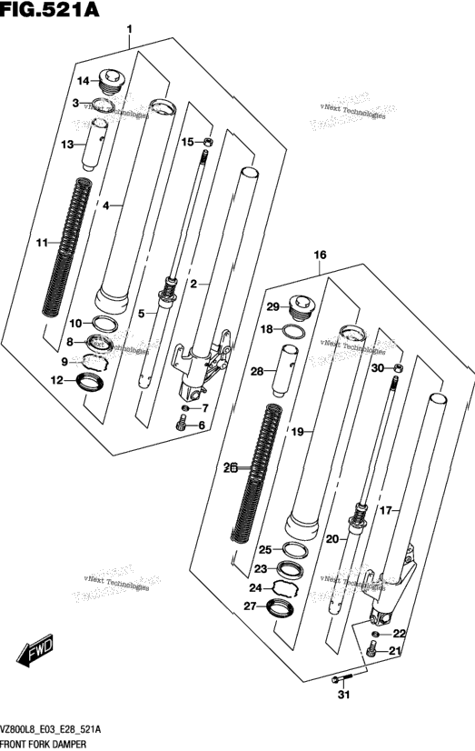 Front Fork Damper