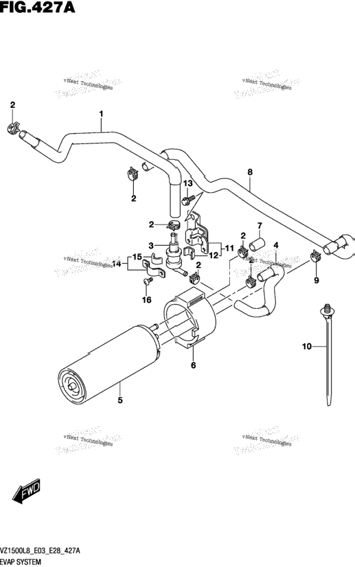 Evap System (Vz1500l8 E33)
