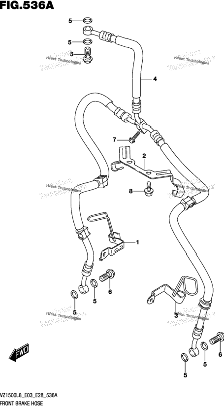 Front Brake Hose