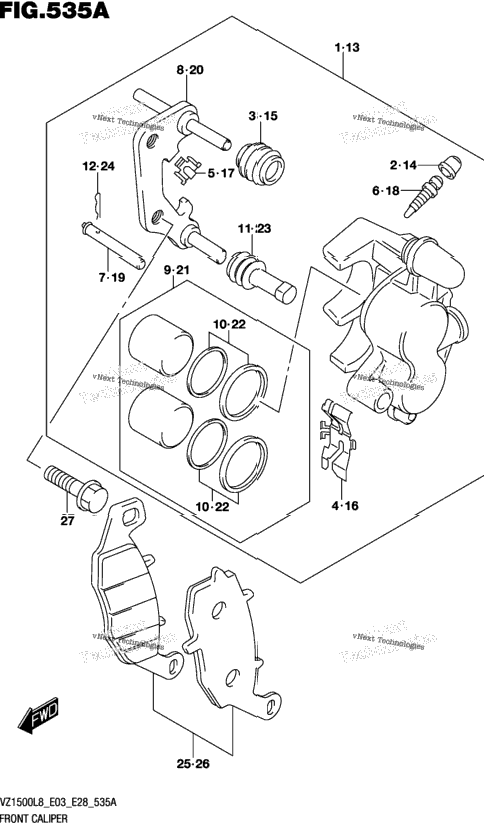 Front Caliper