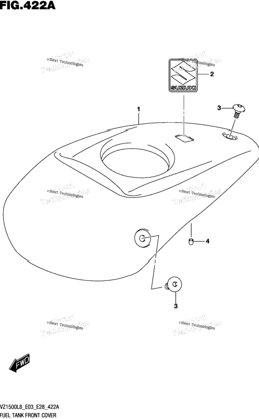 Fuel Tank Front Cover