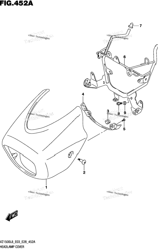Headlamp Cover