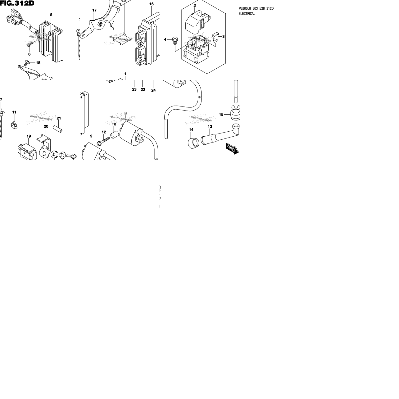 Electrical (Vl800tl8 E03)