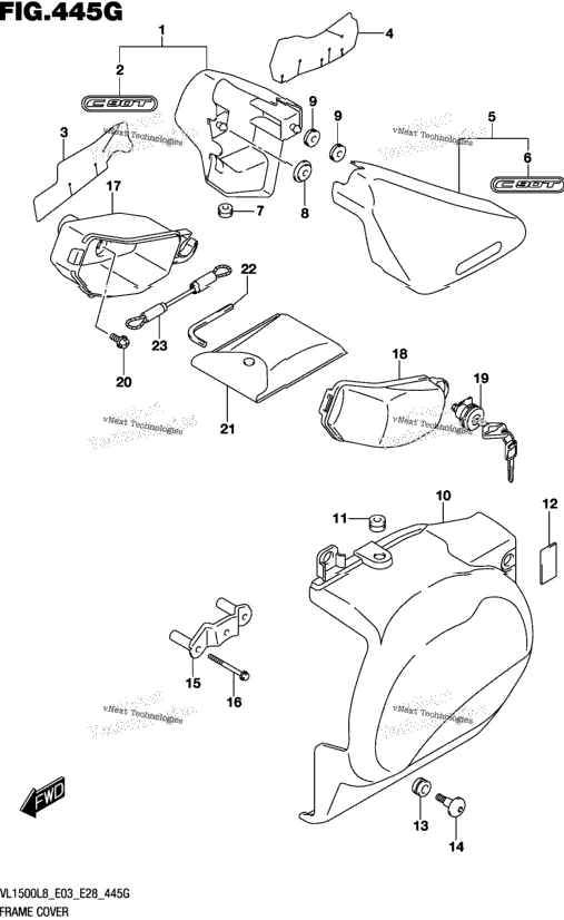 Frame Cover (Vl1500tl8 E33)