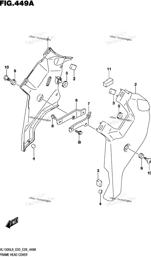 Frame Head Cover