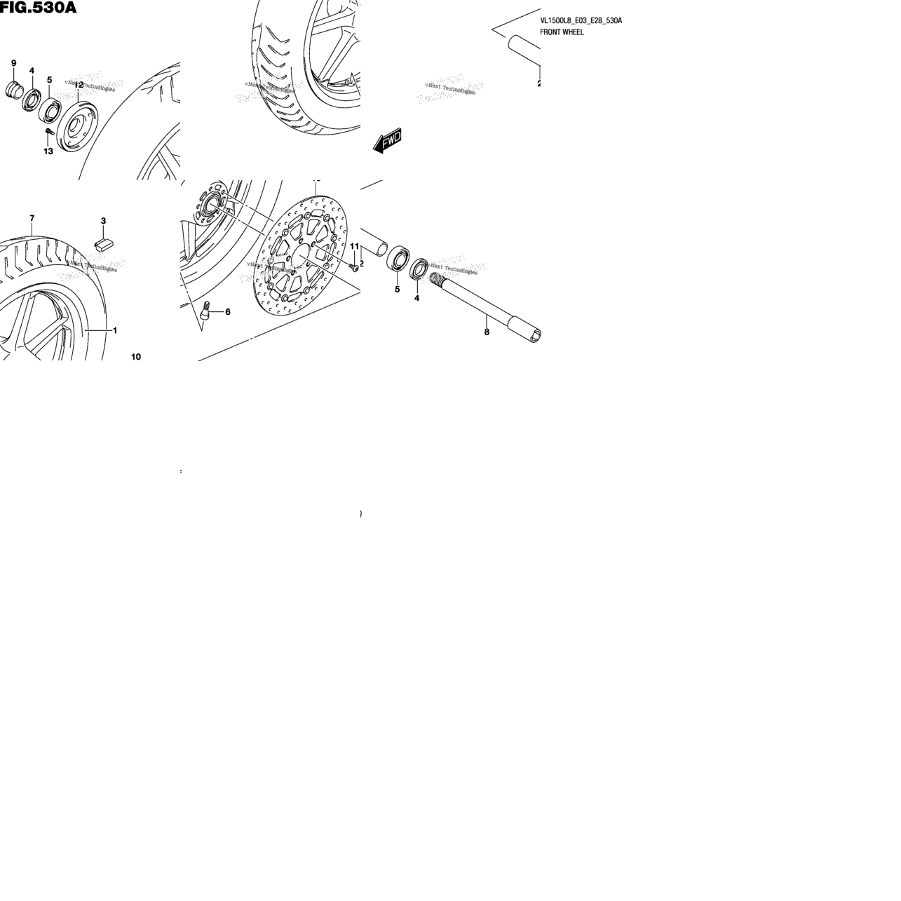 Front Wheel (Vl1500bl8 E03)
