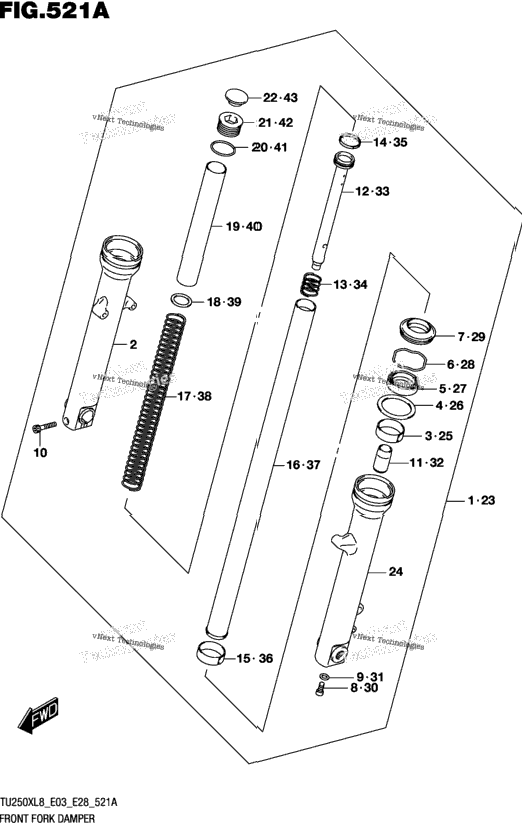 Front Fork Damper