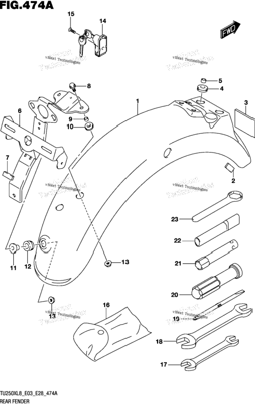 Rear Fender