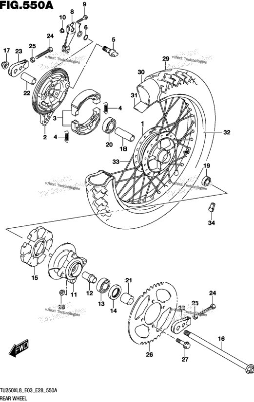 Rear Wheel