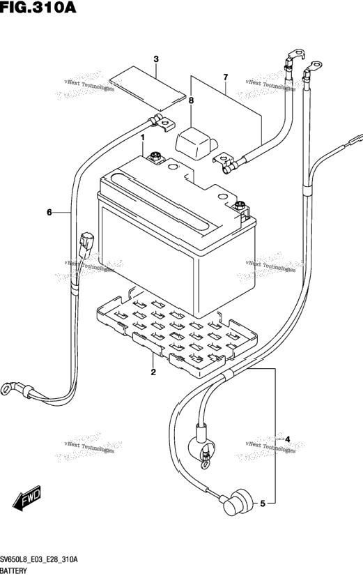 Battery (Sv650l8 E03)
