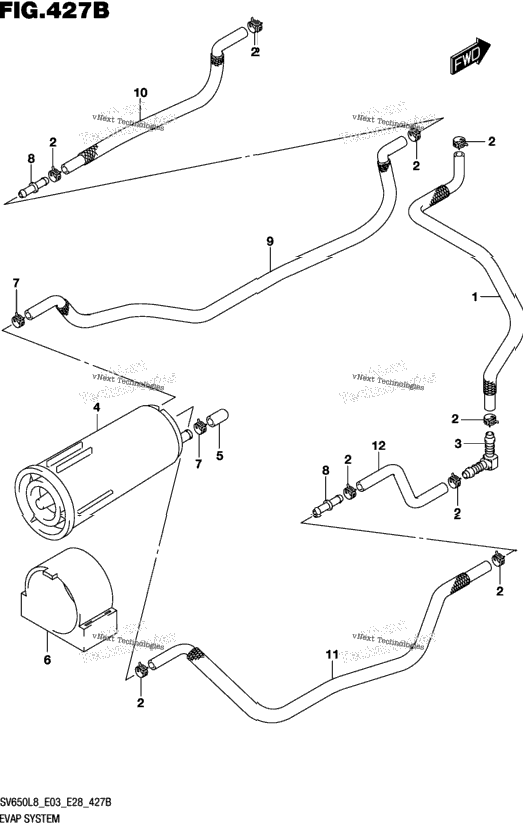 Evap System (Sv650al8 E33)