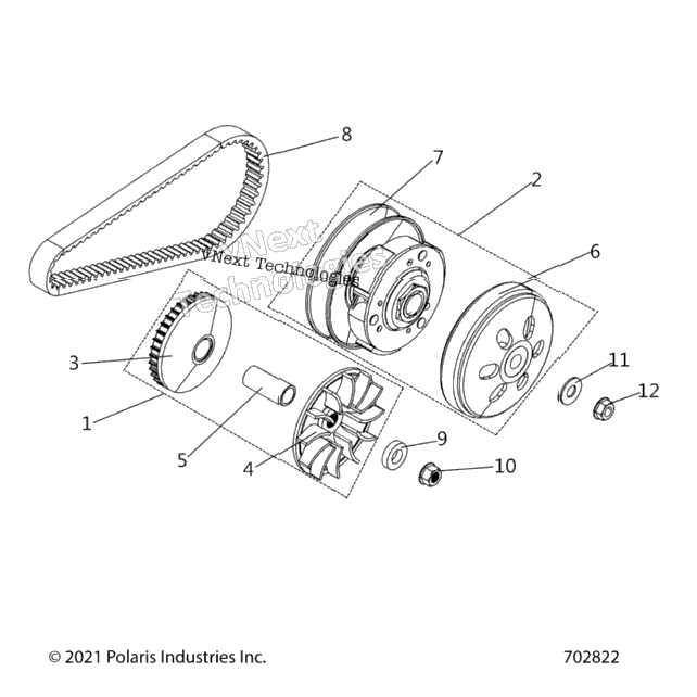 Drive Train, Primary Clutch