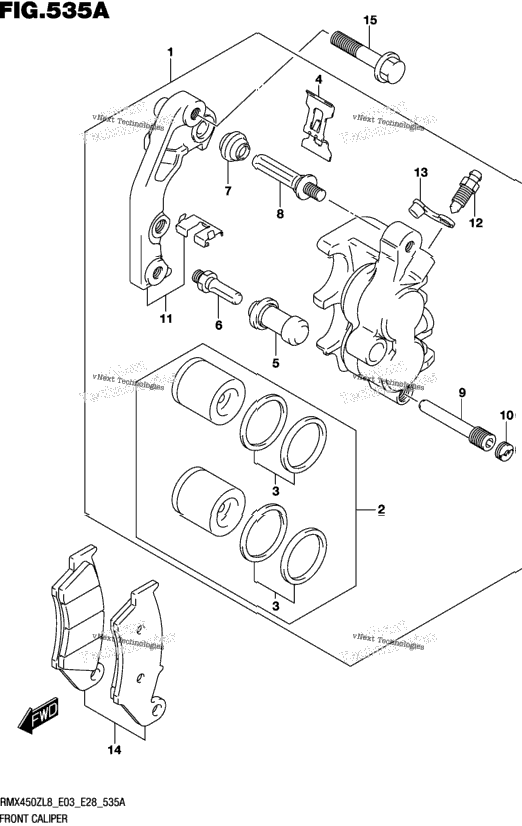 Front Caliper