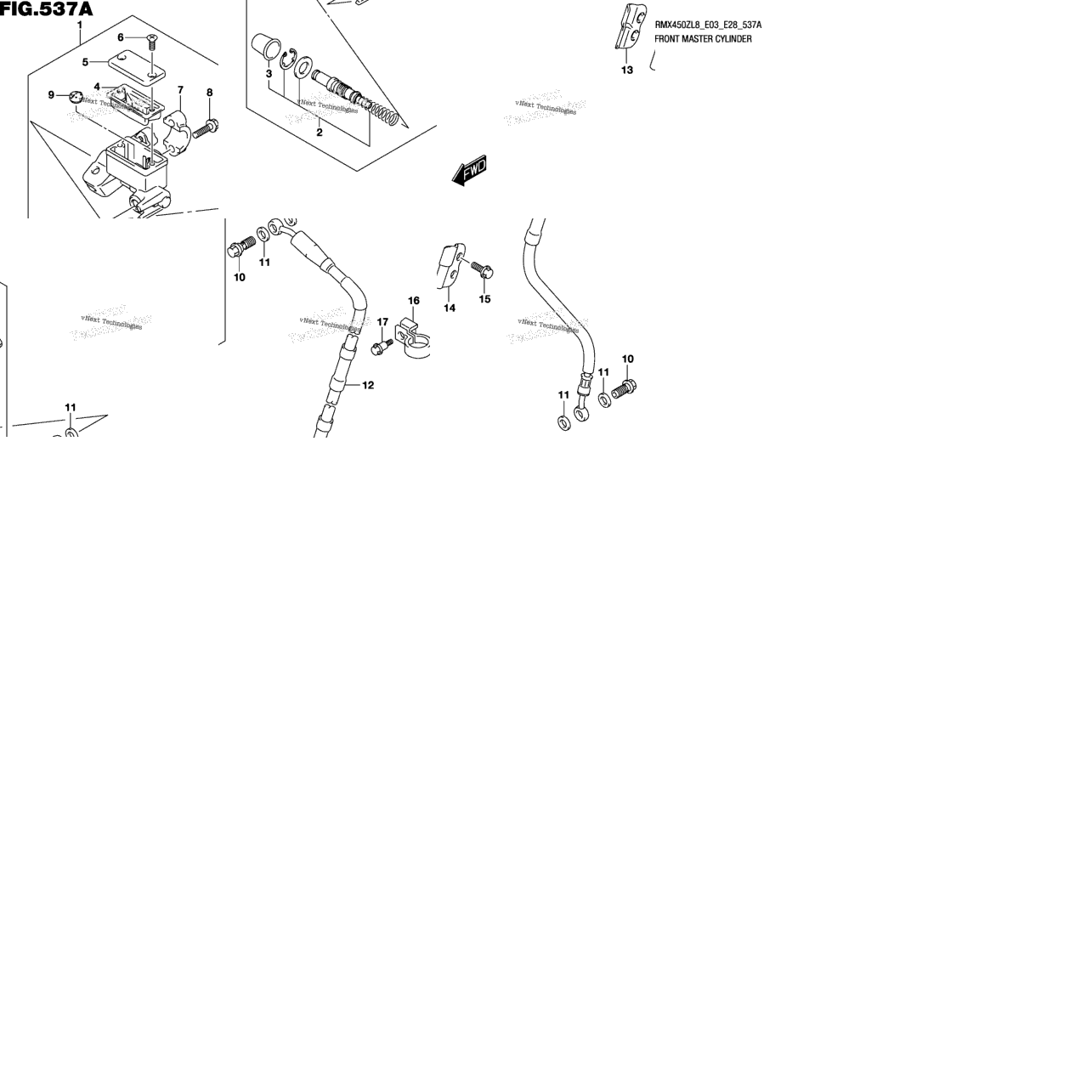 Front Master Cylinder