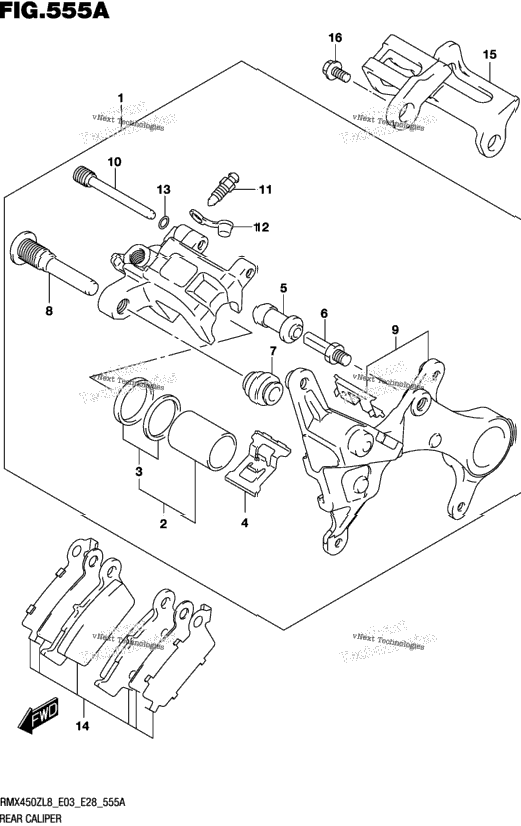 Rear Caliper