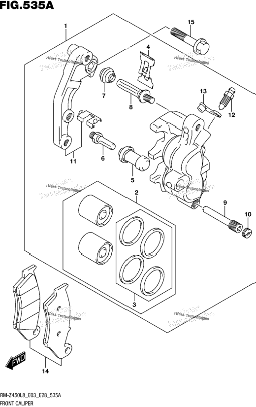 Front Caliper