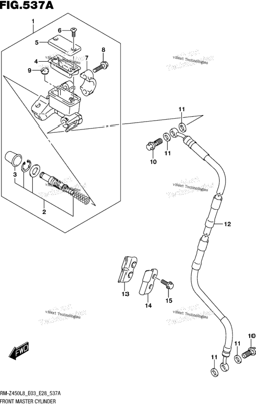 Front Master Cylinder