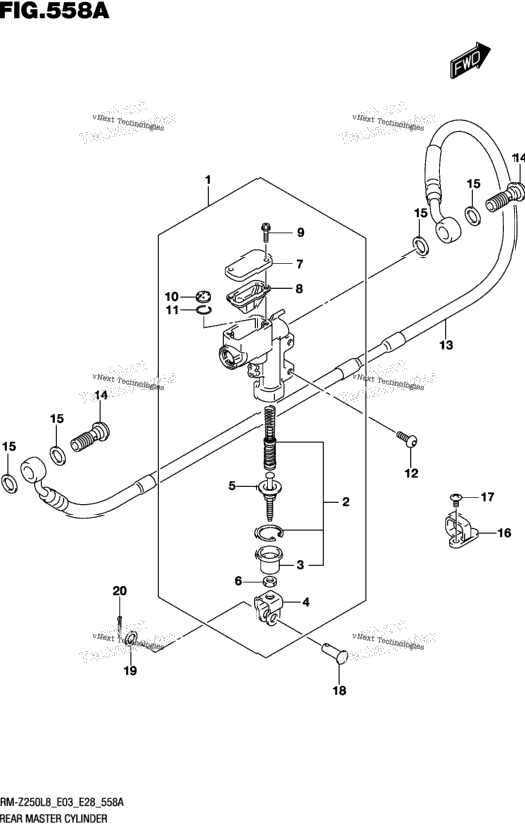 Rear Master Cylinder