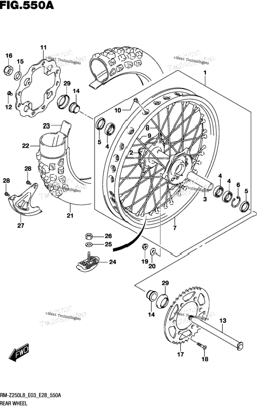 Rear Wheel