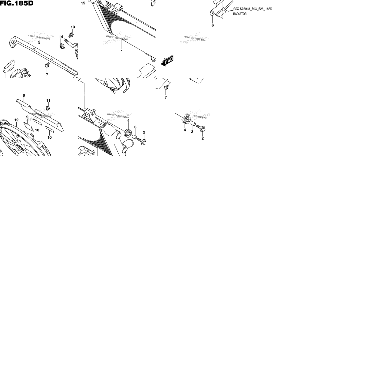 Radiator (Gsx-S750zl8 E33)