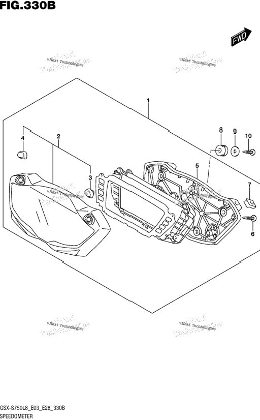 Speedometer (Gsx-S750l8 E33)