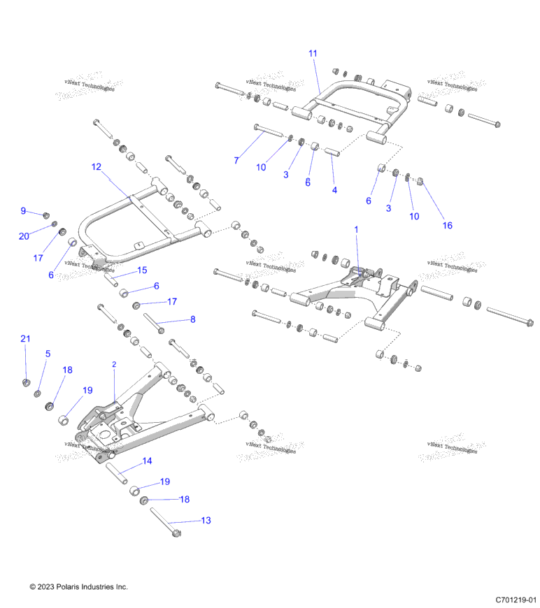 Suspension, Rear Control Arms