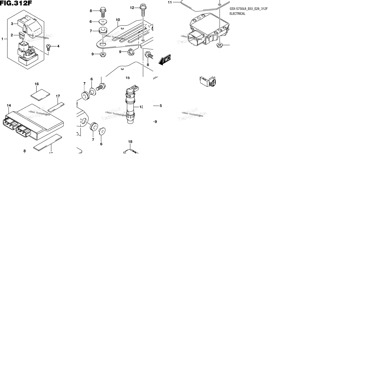 Electrical (Gsx-S750al8 E33)