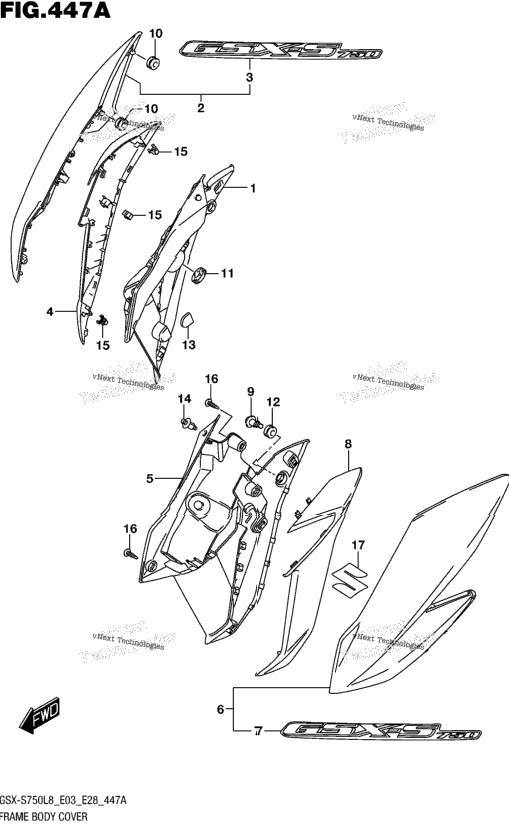Frame Body Cover (For Yvz,Kel)