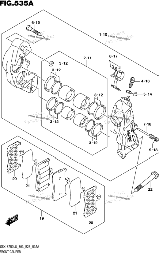Front Caliper