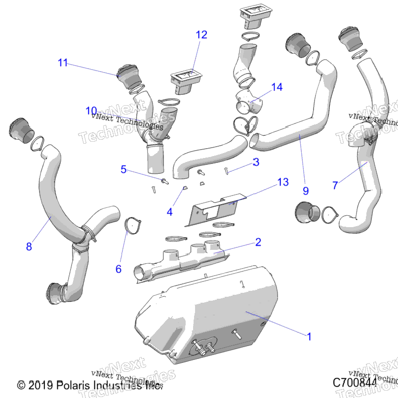 Body, Dash, Heater Ducting R24rrs99ck