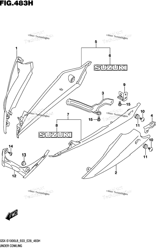 Under Cowling (Gsx-S1000azl8 E33)