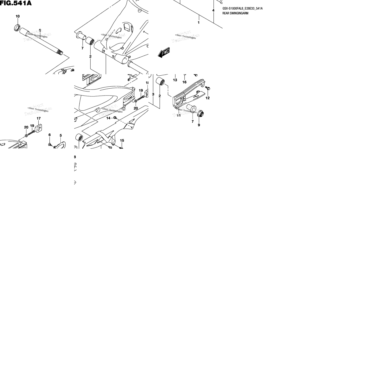 Rear Swingingarm