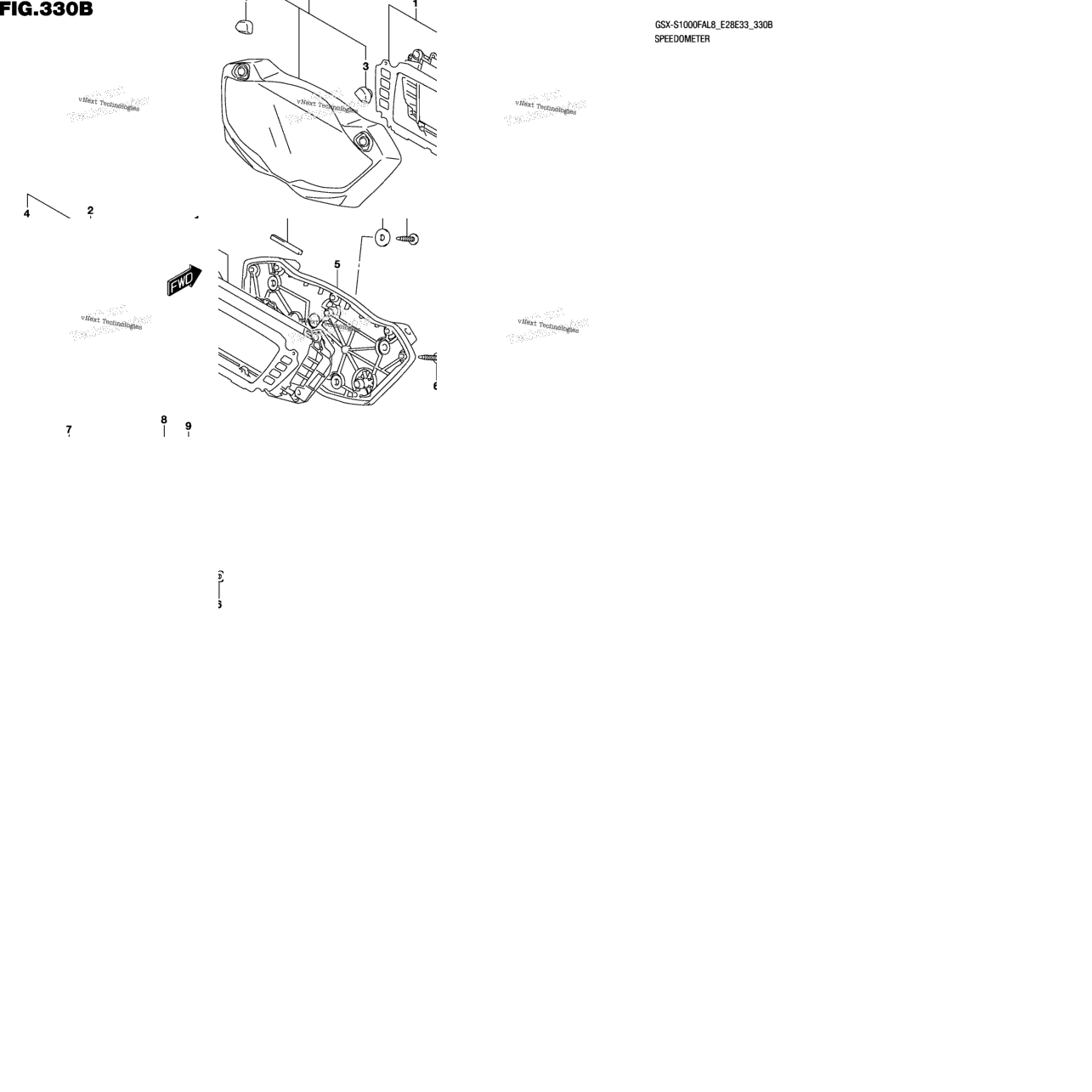 Speedometer (Gsx-S1000fal8 E33)