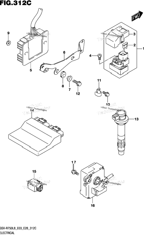 Electrical (Gsx-R750l8 E33)
