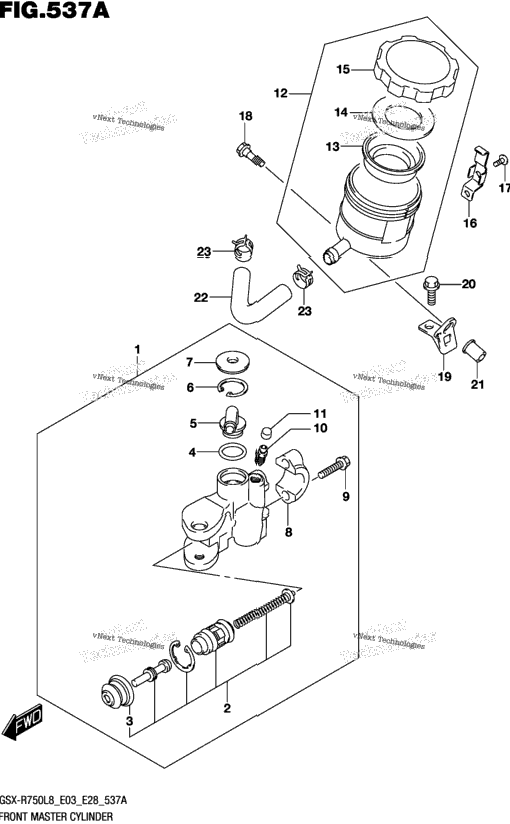 Front Master Cylinder