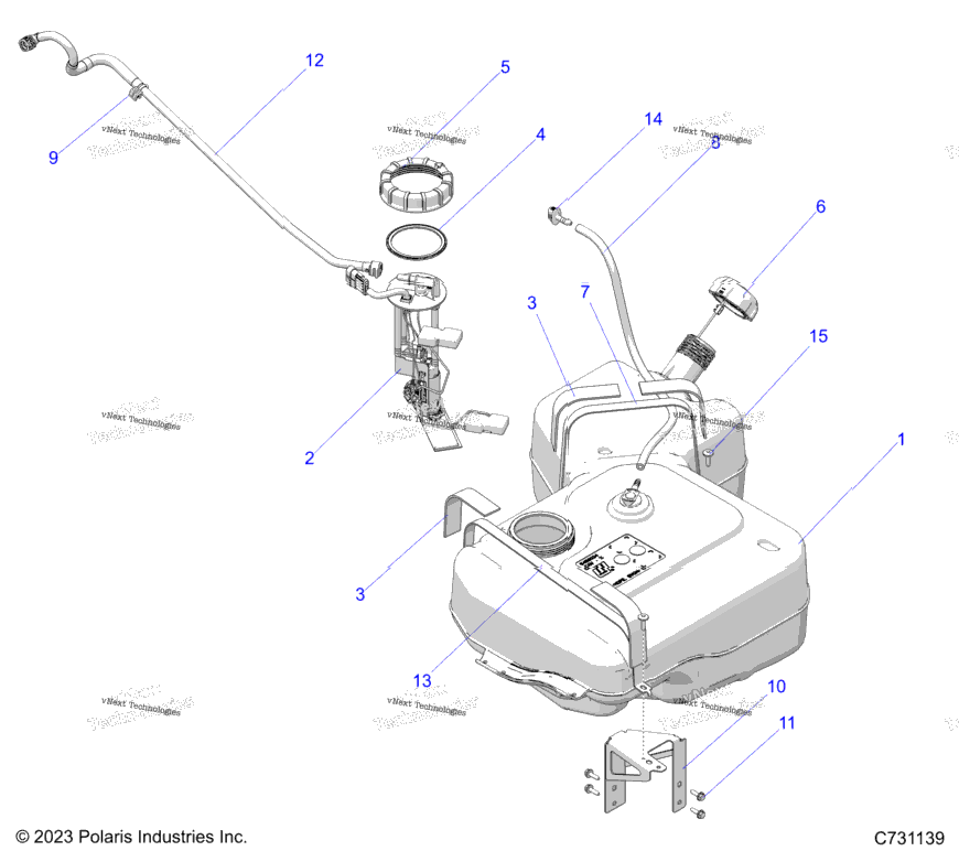 Fuel System, Tank R24rre99fj/Rrs99cj/F9/Fj/C9/Ck/Rrp99cj